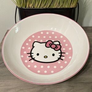 CLEARANCE CLOSE OUT SALE! HELLO KITTY LARGE CERAMIC PASTA BOWL